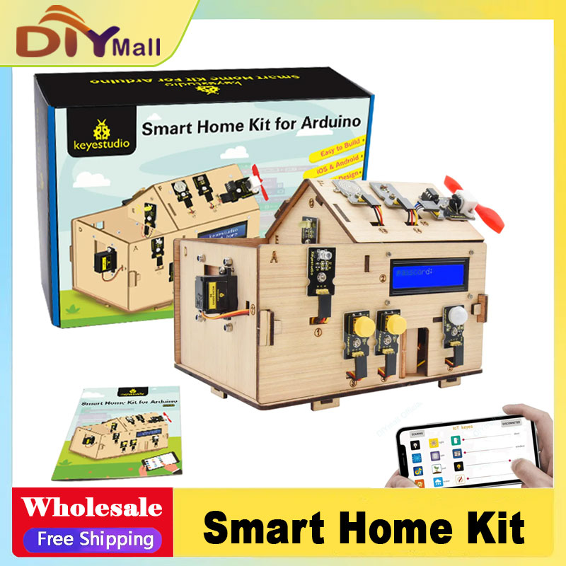Home Automation With Arduino - Keyestudio Kit maison IoT intelligent avec