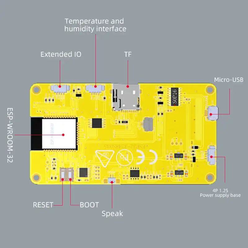 Home Automation With Arduino - Module d'affichage LCD intelligent ESP32-3248S035 de