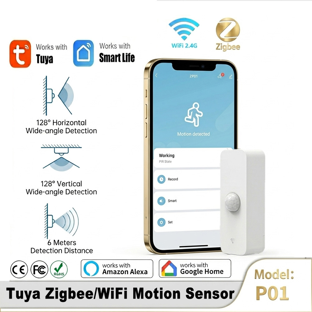 Home Automation Technology - Détecteur de mouvement intelligent PIR WiFi