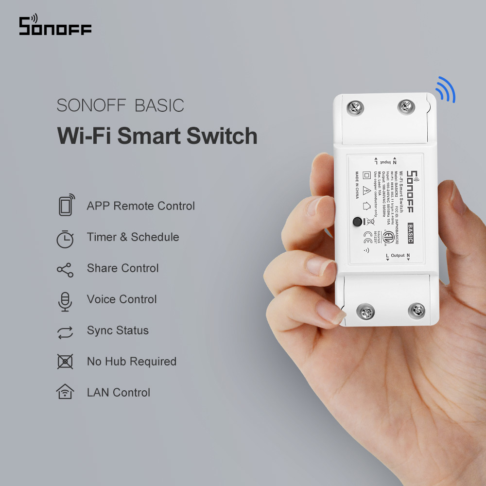 Itead SONOFF Basic R2 Mini Mod - Sonoff Basic Switch avis et prix