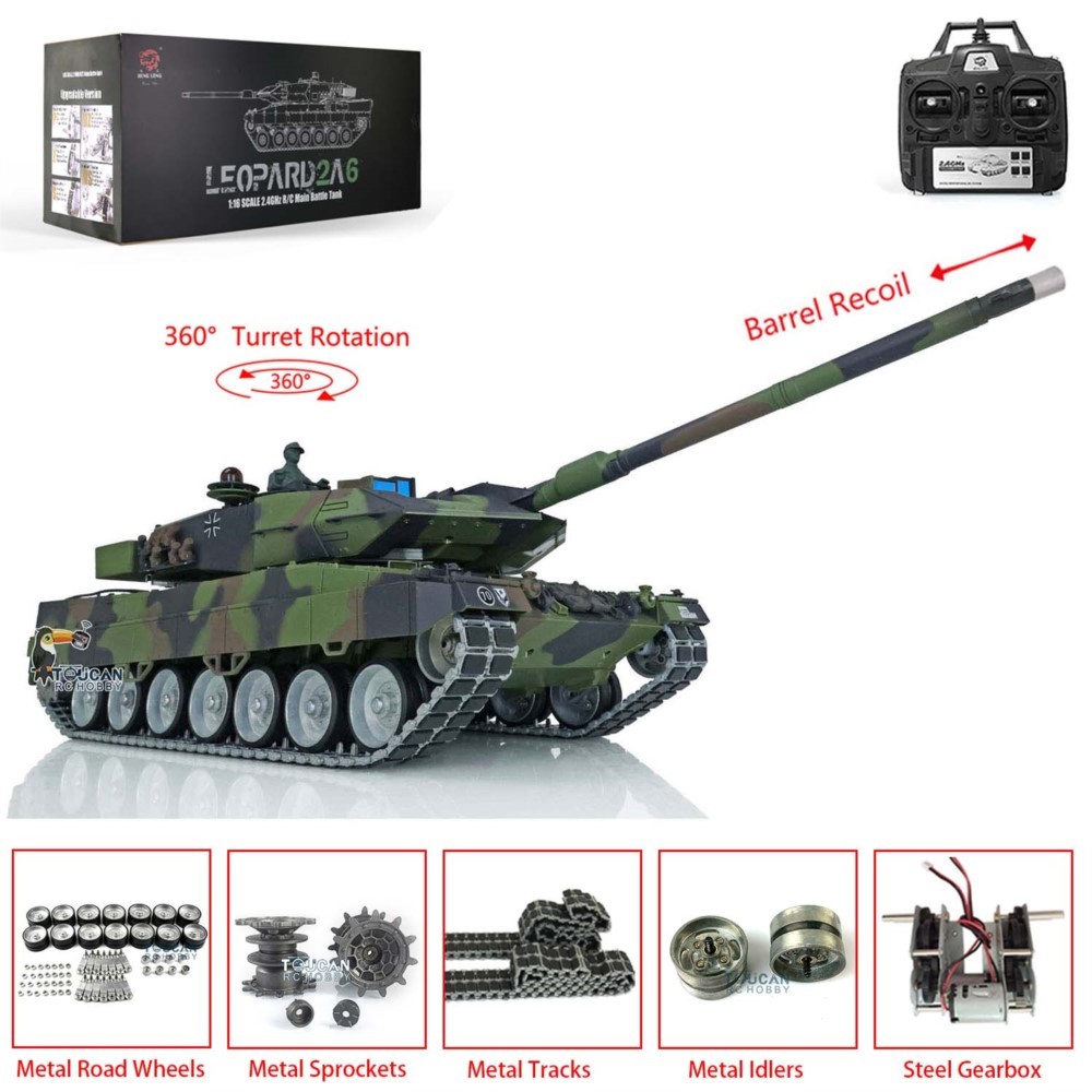 HENG LONG 1/16 Char RC 7.0 Leo - Home Automation Tutorial avis et prix