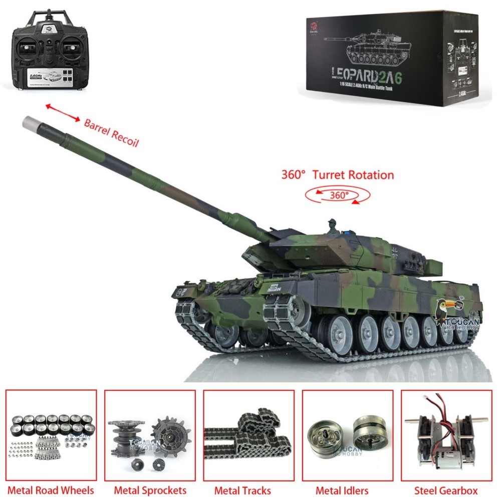 HENG LONG 1/16 Char RC 7.0 Leo - Home Automation Tutorial avis et prix