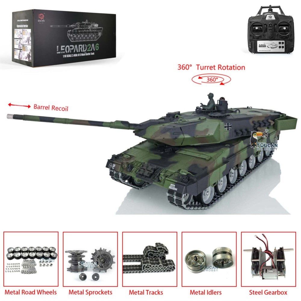 HENG LONG 1/16 Char RC 7.0 Leo - Home Automation Tutorial avis et prix