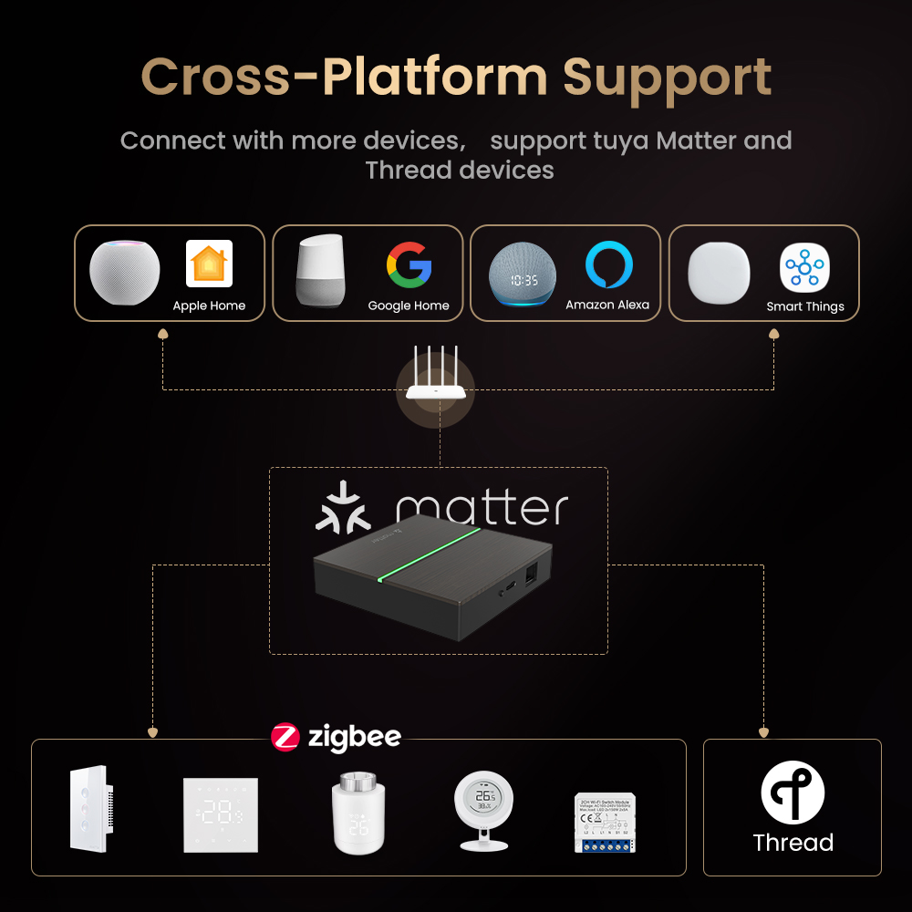 AVATTO Matter Smart Wired Gate - Matter Hub Thread avis et prix