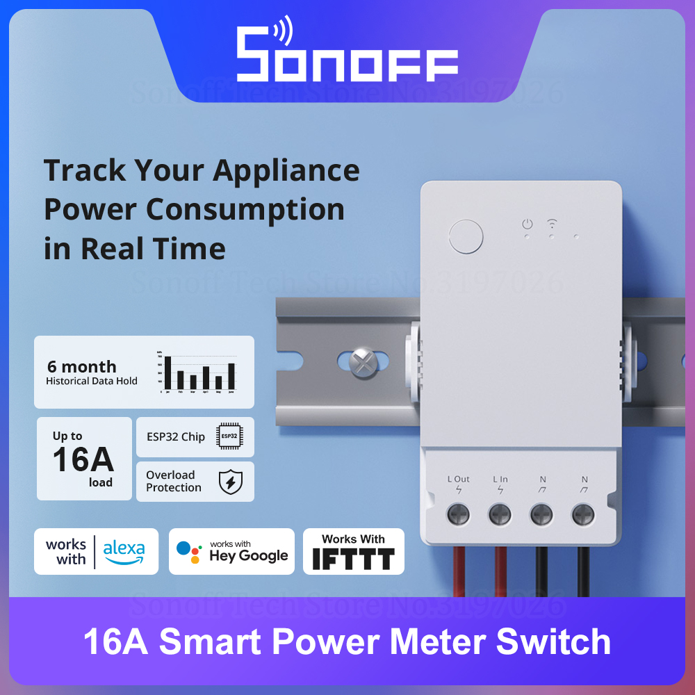 SONOFF POW origine 16A commuta - Sonoff Basic Switch avis et prix
