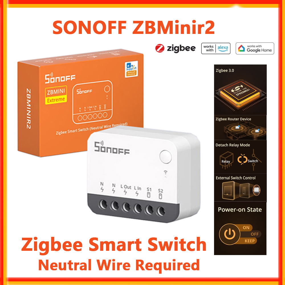 Interrupteur intelligent Zigbe - Sonoff Basic Switch avis et prix
