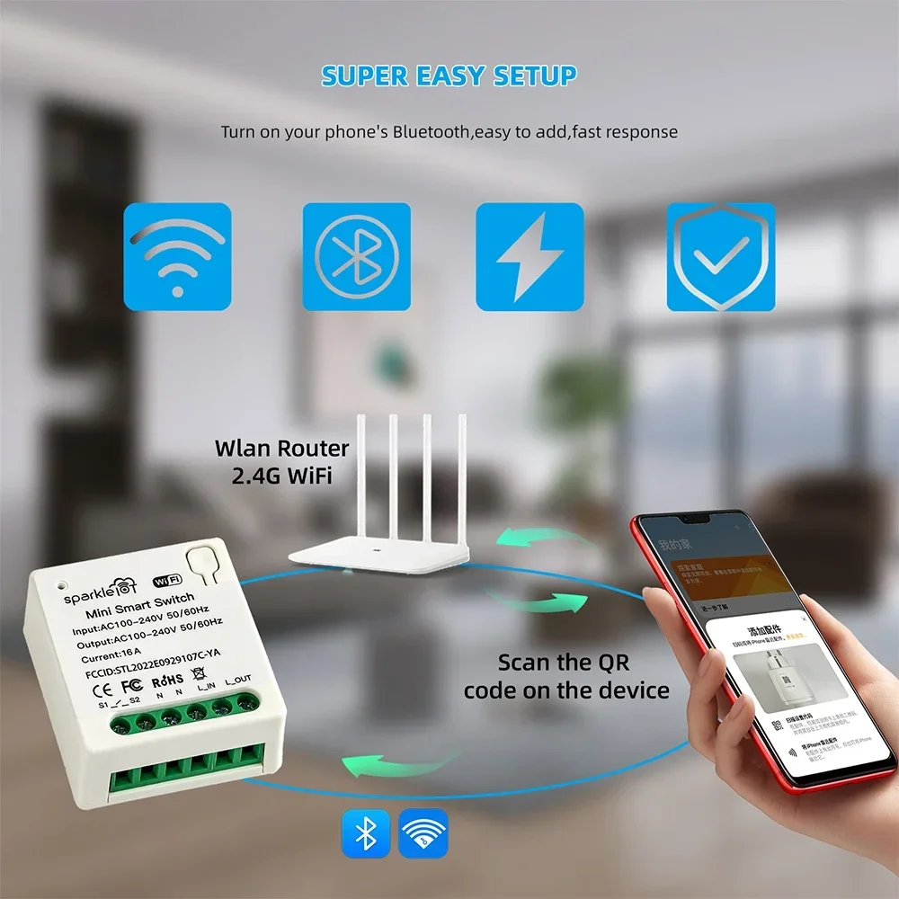 Interrupteur intelligent Wi-Fi - Home Automation Tutorial avis et prix